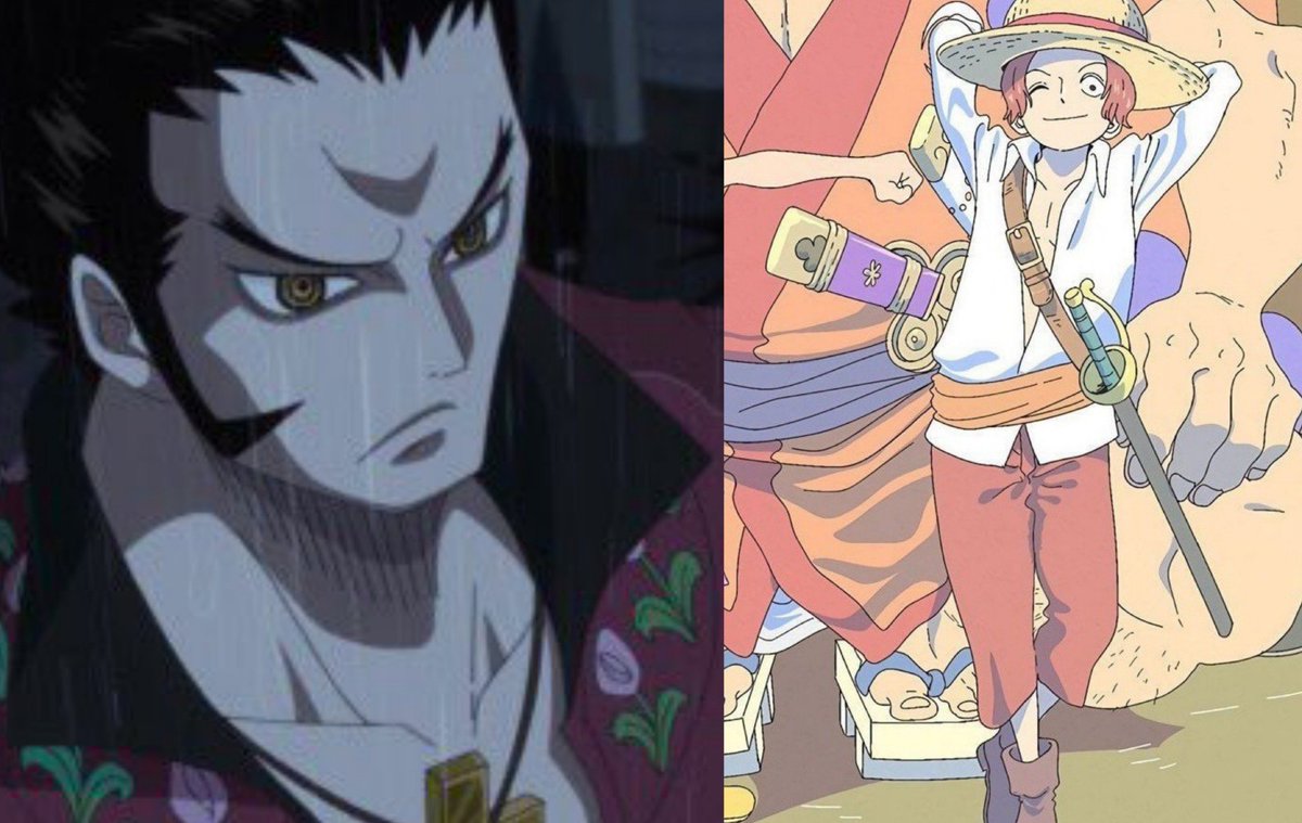 #ONEPIECE1149
15 year old shanks had duels with Imu possesed Mihawk👀
