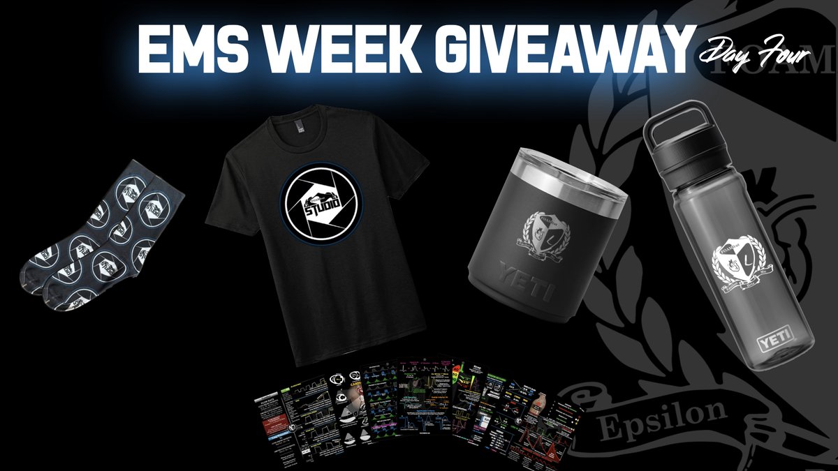 EMS Week Giveaway - Day 4

For your chance to win today's EMS week giveaway, just click the link below and follow the steps! 

bit.ly/4mr7omu 

Winners will be announced tomorrow morning!

Congratulations  to yesterday's winner! 
🏆 Megan Adams
