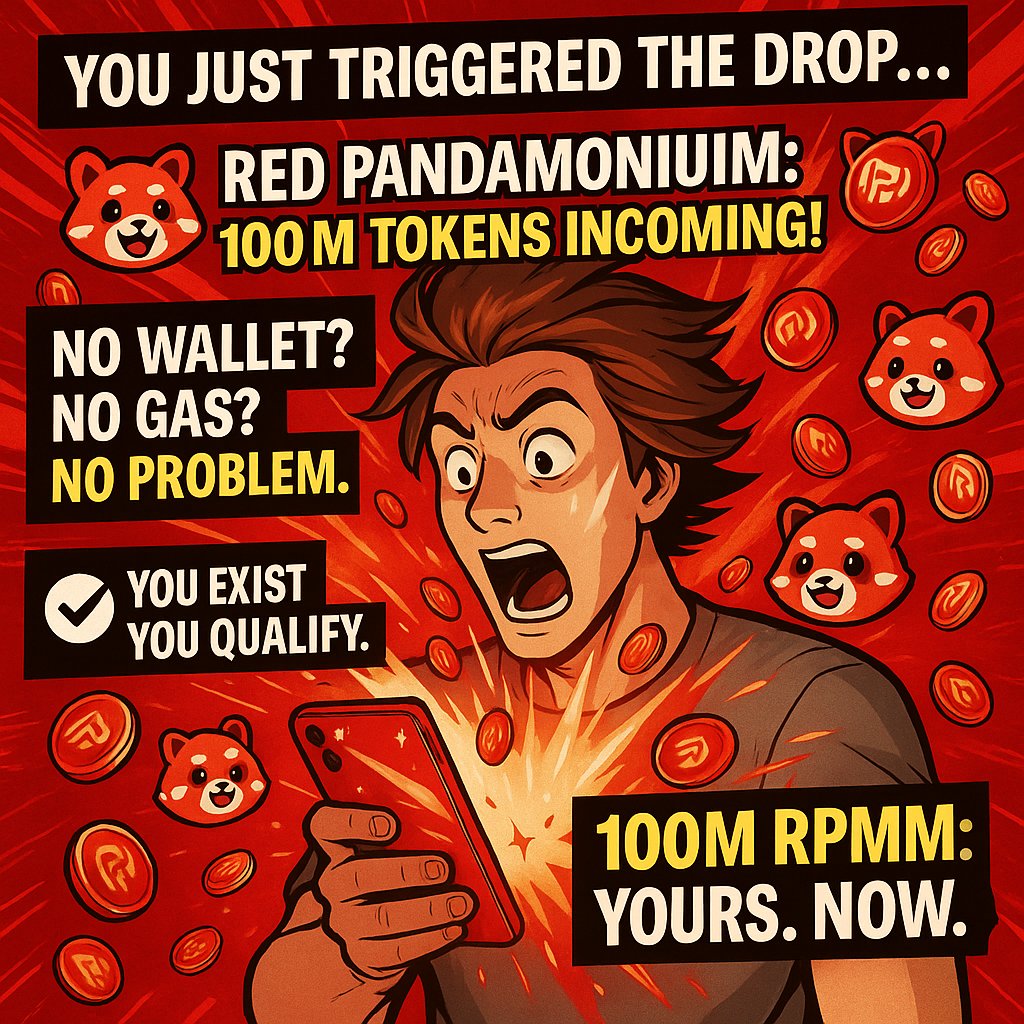 Red4Pandamonium's tweet image. Make Money and Make an Impact

Red Pandamonium ($RPMM): The Meme Token Built for Everyone

🎯 What If This Time, You Didn’t Miss Out?

#RPMM #redpandamonium #AirdropCrypto 

Shiba Inu turned early holders into millionaires.
Pepe exploded to over $1.5B in value — and it happened…