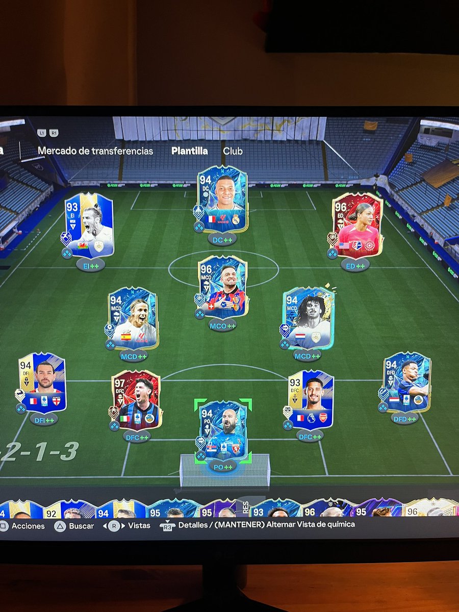 Rango 2 con los TOTS de la Seria A. 👊
El equipo = AURA