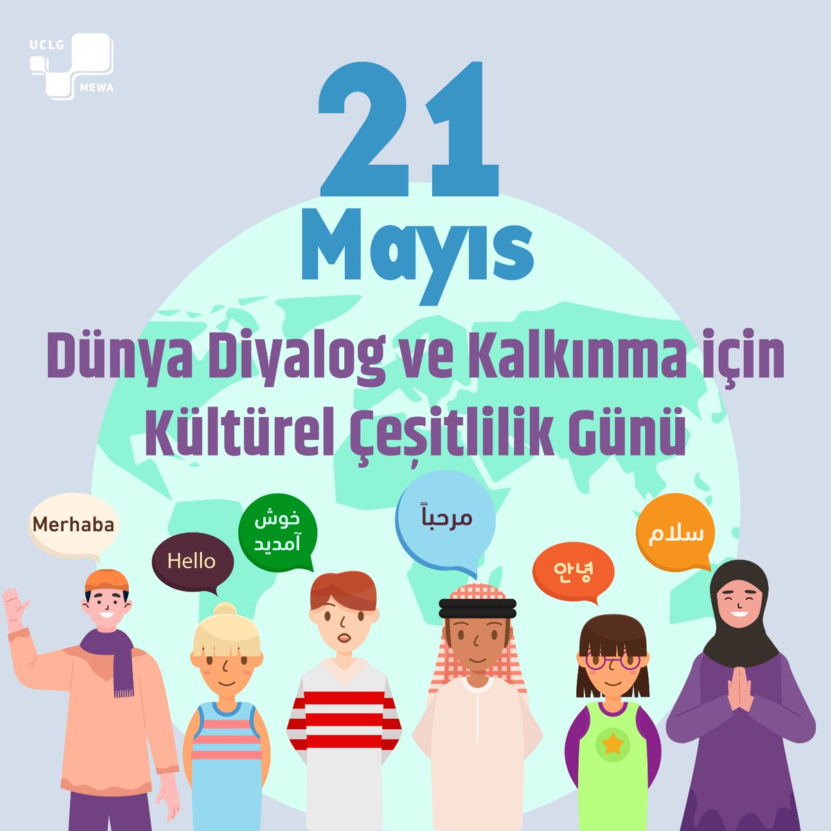 UCLG-MEWA (@uclgmewaorg) on Twitter photo 🌍 May 21 marks the World Day for Cultural Diversity for Dialogue and Development! 🎉
✨ Observed under the leadership of <a href="/UNESCO/">UNESCO 🏛️ #Education #Sciences #Culture 🇺🇳</a>, this significant day celebrates the richness of cultural diversity and underscores the vital role of intercultural dialogue in fostering sustainable 🌍 May 21 marks the World Day for Cultural Diversity for Dialogue and Development! 🎉
✨ Observed under the leadership of <a href="/UNESCO/">UNESCO 🏛️ #Education #Sciences #Culture 🇺🇳</a>, this significant day celebrates the richness of cultural diversity and underscores the vital role of intercultural dialogue in fostering sustainable