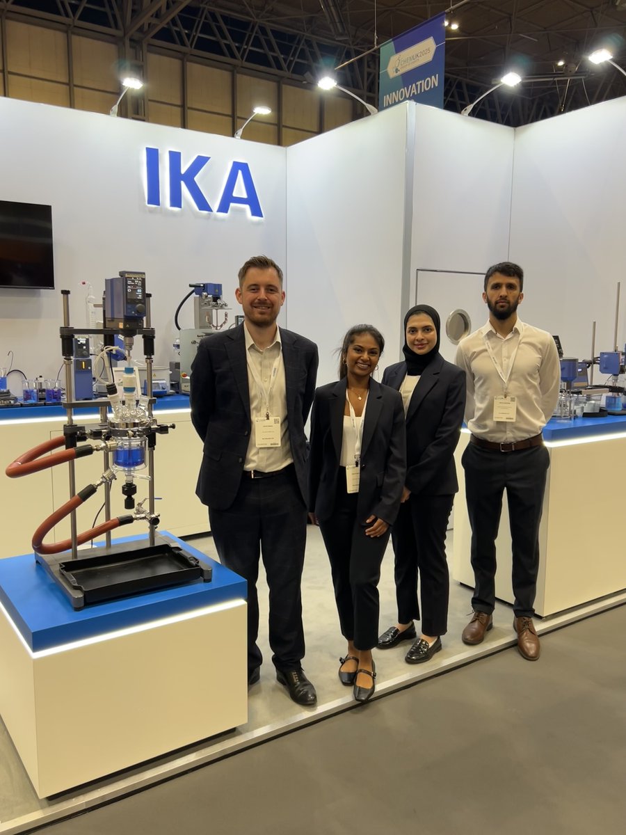 We’re all set up and ready to go at CHEMUK 2025 at the NEC Birmingham! 🎉

Come and visit us at Stand D82 to see our latest innovations in action and discover how we’re helping scientists work smarter and more efficiently.

<a href="/IKAworldwide/">IKA</a>