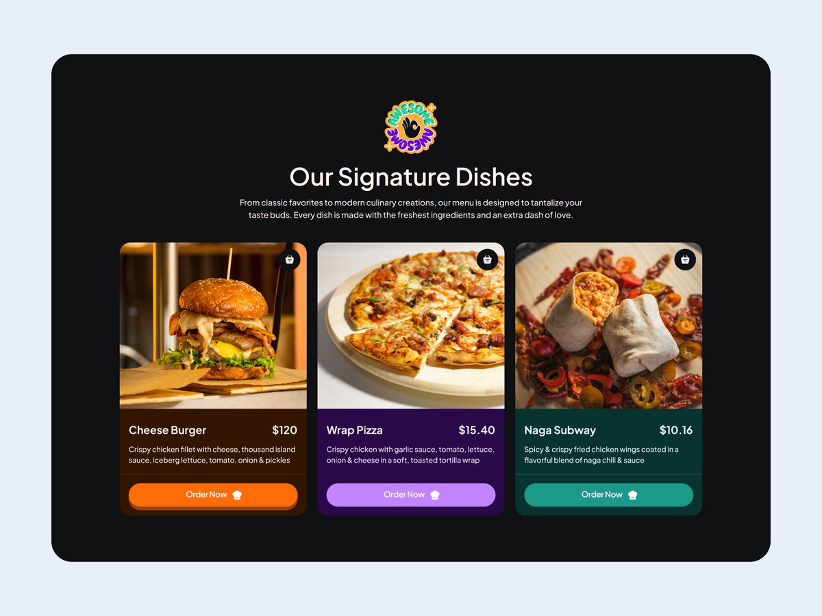 UnifiedUI's tweet image. Restaurant eCommerce Product Card  
Restaurant eCommerce product card is  Designed with conversions in mind, this product card  makes it easy for your user  to browse, decide, and order- fast. 

Explore the UnifiedUI  and share your insights with us !