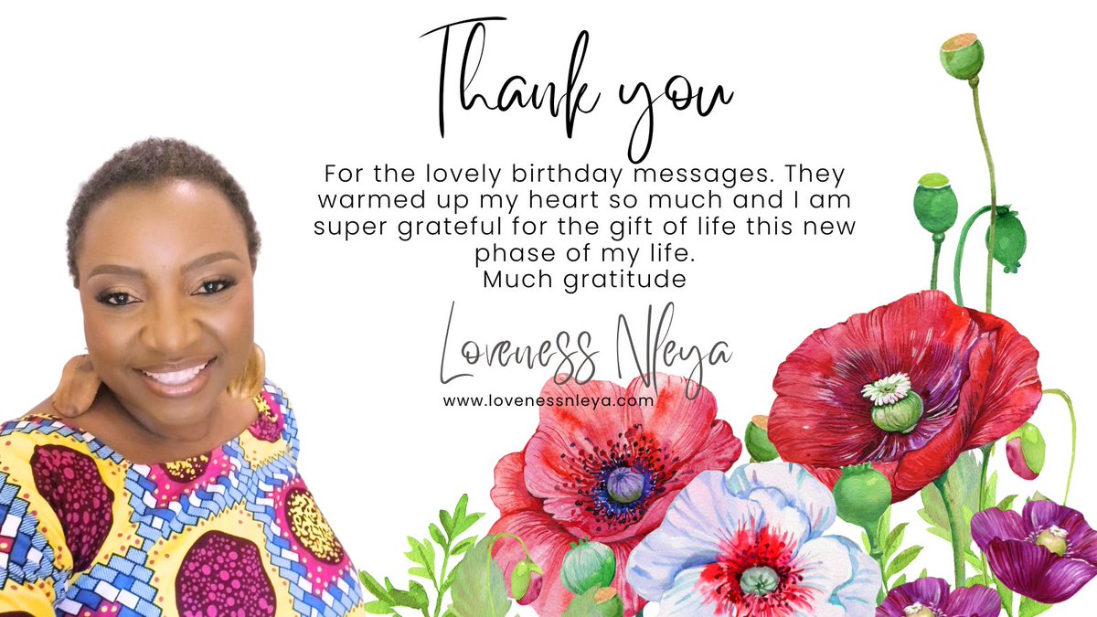 𝐅𝐮𝐥𝐥 𝐨𝐟 𝐠𝐫𝐚𝐭𝐢𝐭𝐮𝐝𝐞...
Last week, the 14th of May marked my new year.

Read special message:
bit.ly/Lavuthankyou20…

#Gratitude #GiftOfLife #Living #NewBeginnings