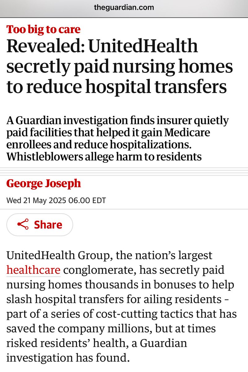 brent_e_trader's tweet photo. $UNH Guardian publishes a hit piece on recycled old news. Stock price drops in pre-market. United Healthcare immediately responds with the truth - DOJ investigated the allegations and declined to pursue prosecution.

I think hedge funds want lower price.

$SPY $QQQ $HUM $CI $CVS https://t.co/Tgd393dmkx