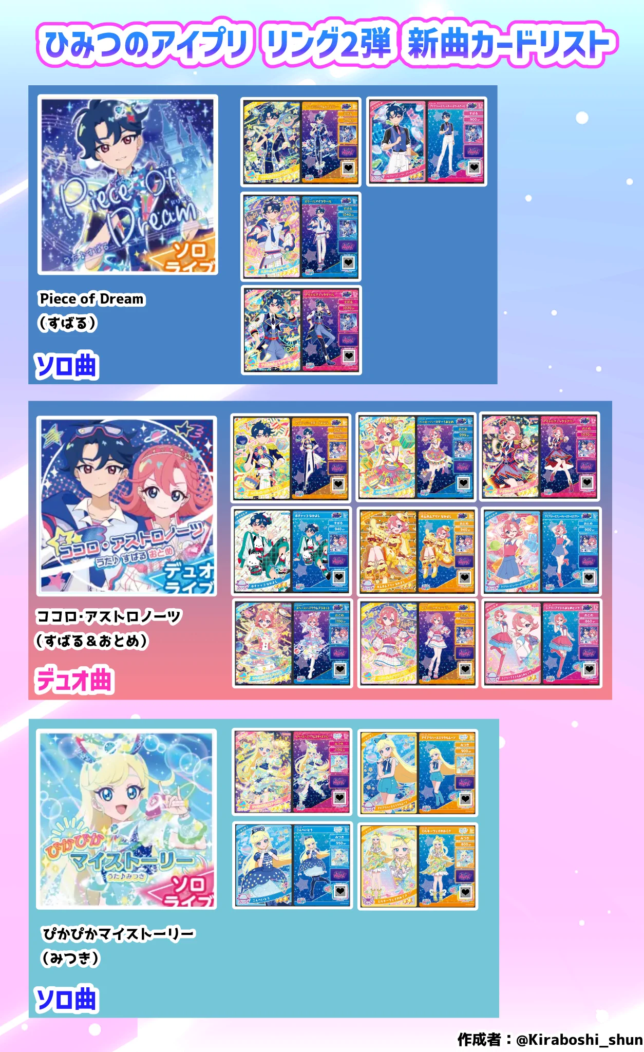 煌星シュン✨🌠 on X: 