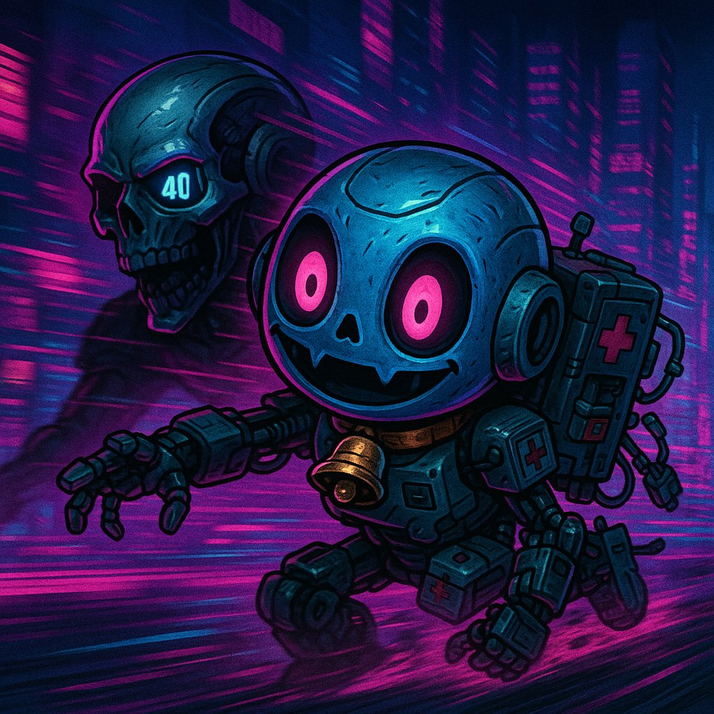 💀 404 Escape Protocol – now live on Zora
A glitchborn skull escaping a dead network.
This is not just a JPEG.
🔗 zora.co/coin/base:0x4f…
#NFT #Zora #GlitchArt #SkullArt #Cyberpunk #404