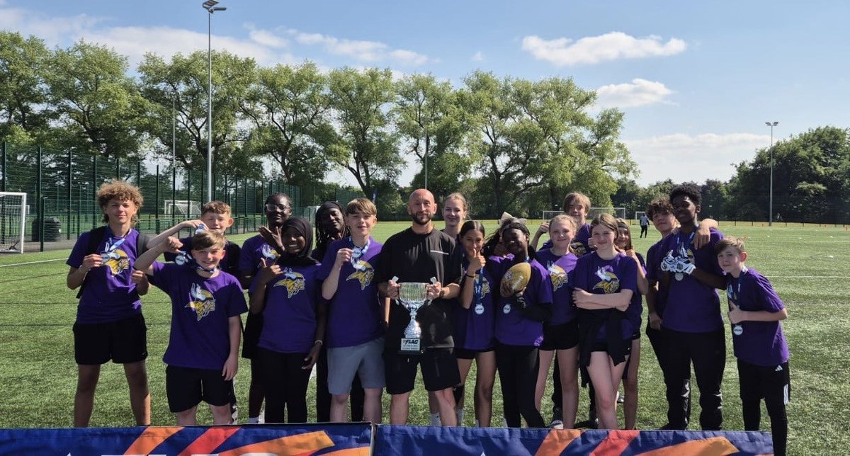 St Anne's CE Academy (@stannesacademy) on Twitter photo Our mixed #flagfootball team have done it again, winning the 2025 Regional Tournament! On the the Nationals in June to defend our title! #teamworkmakesthedreamwork #nflfootball <a href="/NFLUKIRE/">NFL UK & Ireland</a> <a href="/UKVikings/">Minnesota Vikings UK</a> <a href="/ChicagoBears/">Chicago Bears</a> <a href="/CranmerTrust/">Cranmer Education</a> Our mixed #flagfootball team have done it again, winning the 2025 Regional Tournament! On the the Nationals in June to defend our title! #teamworkmakesthedreamwork #nflfootball <a href="/NFLUKIRE/">NFL UK & Ireland</a> <a href="/UKVikings/">Minnesota Vikings UK</a> <a href="/ChicagoBears/">Chicago Bears</a> <a href="/CranmerTrust/">Cranmer Education</a>