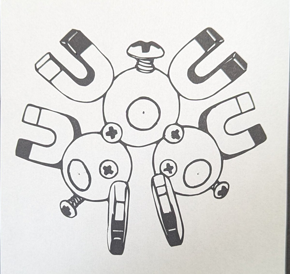 petrelli_adam's tweet photo. ポケットモンスターよりNo.0082レアコイル #切り絵 #切り絵好き #切り絵楽しい #切り絵アート #切り絵好きな人と繋がりたい #ポケットモンスター #ポケモン #レアコイル #cutout #collage #art #paperart #papercollage #nofilter #olfa https://t.co/TmWZ4prc7q