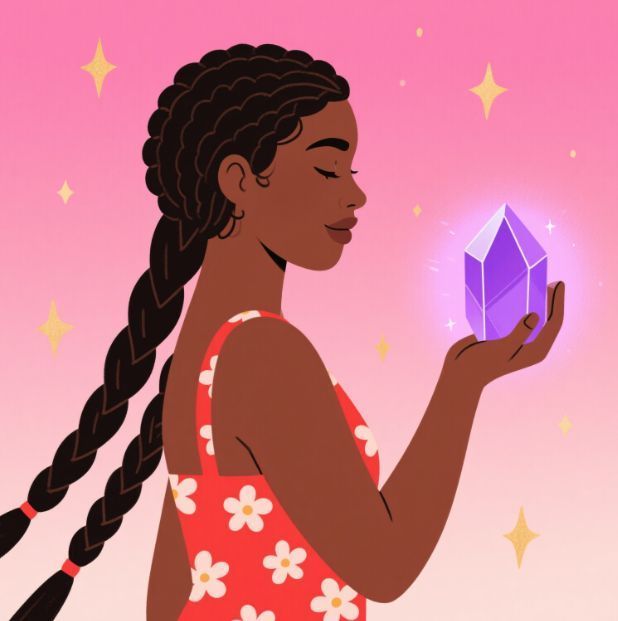 MOUNACOMP's tweet photo. 💜 Olivia's Amethyst: A Stone of Calm in the Chaos
Stressed and sleepless, Olivia found unexpected peace in a purple crystal. Now her secret to focus &amp; courage 🌿✨
Can a stone shift your energy too?
👉 Follow @Mounacomp
#CrystalHealing #AmethystMagic #InnerPeace #MounaMoments https://t.co/ZCMH8IdQCx