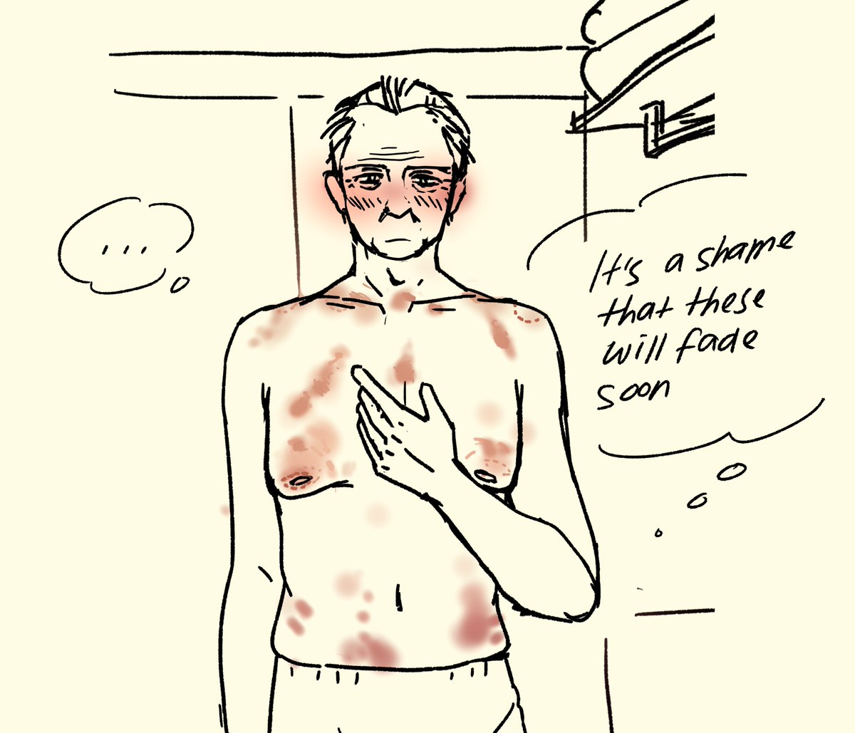 klonkaf's tweet photo. (suggestive) morning after difference https://t.co/ta2Qle9Lsr