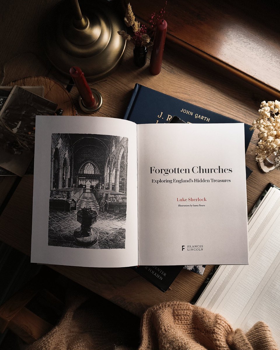 lukejsherlock's tweet image. Beautiful photos of my book “Forgotten Churches” that were sent to me by a reader. So nice to see this whispering quietly into people’s passions. Available for sherlockandpages.com or all good bookshops: