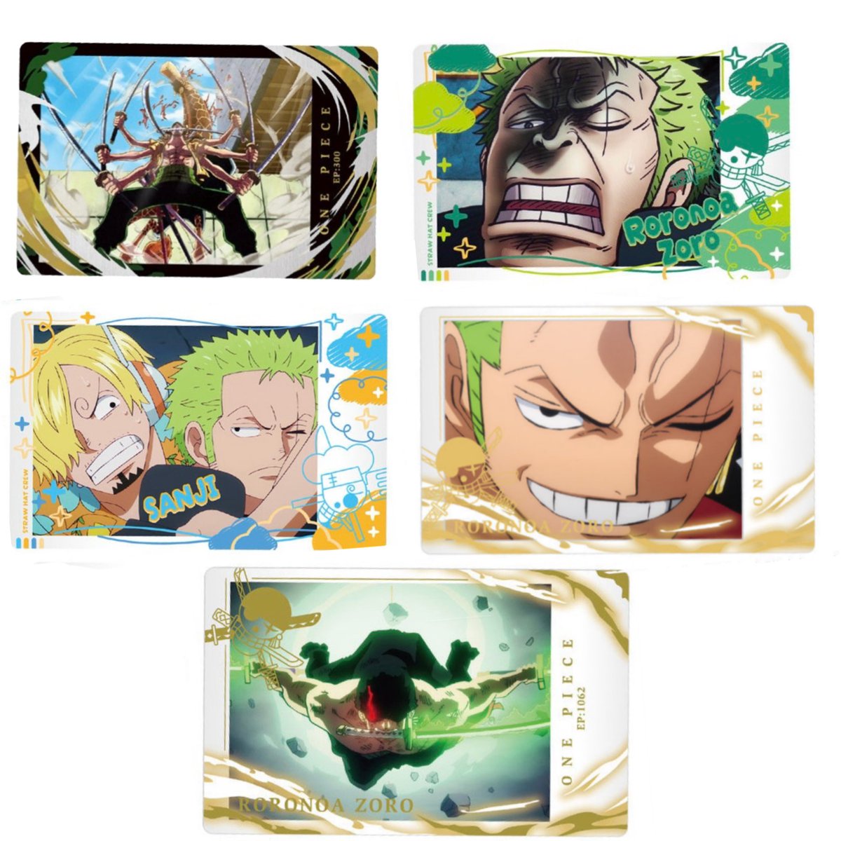 [交換] ONEPIECE ワンピース イタジャガ

譲：1〜3枚目
求：4枚目

郵送での交換希望です。心当たりのある方はリプいただけると幸いです。よろしくお願い致します。