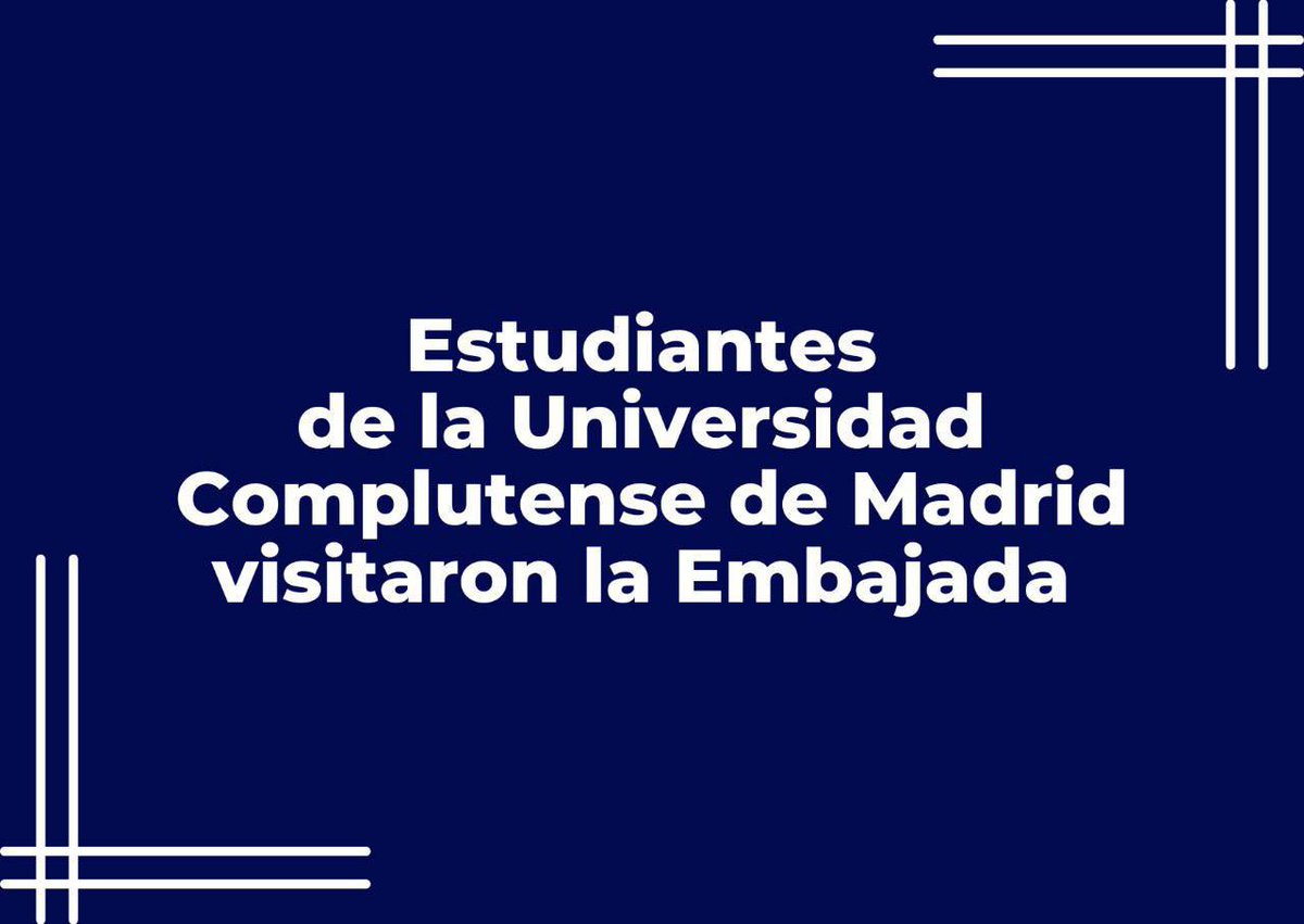 🗣️ La conversación con los diplomáticos se celebró en el formato de respuestas a preguntas. Los estudiantes se enteraron con detalles sobre las causas profundas del conflicto ucraniano y de la crisis actual en las relaciones de Rusia con el Occidente. 

🔗 t.me/EmbajadaRusaEs…