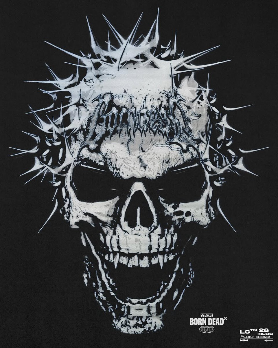 28Bloc's tweet photo. Hazecorpse design for Born dead available on their website. https://t.co/w2sE8kRhtt