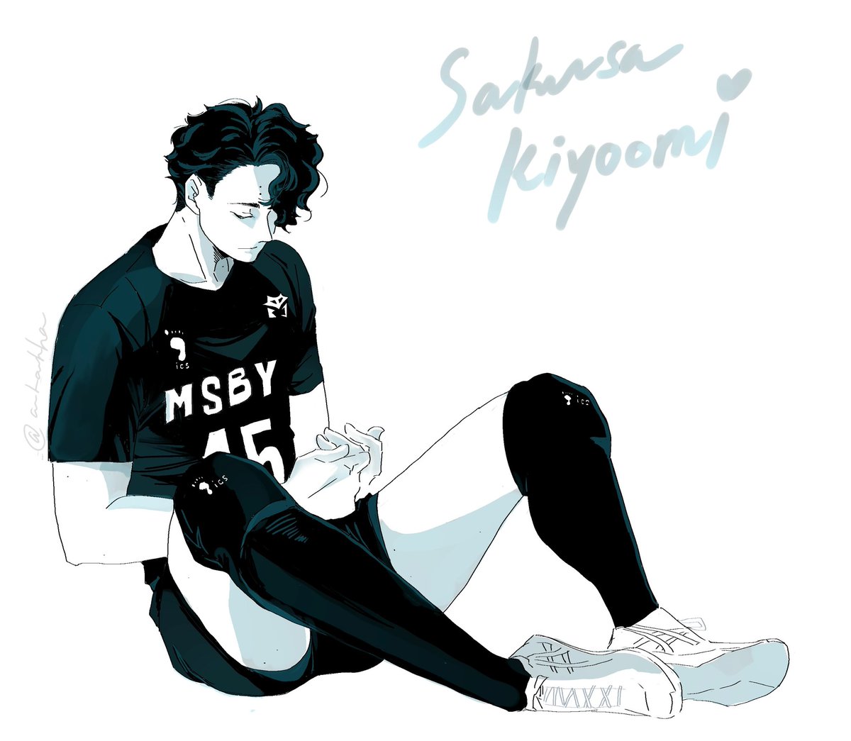 I tried adding some shade and color

#sakusa #kiyoomi