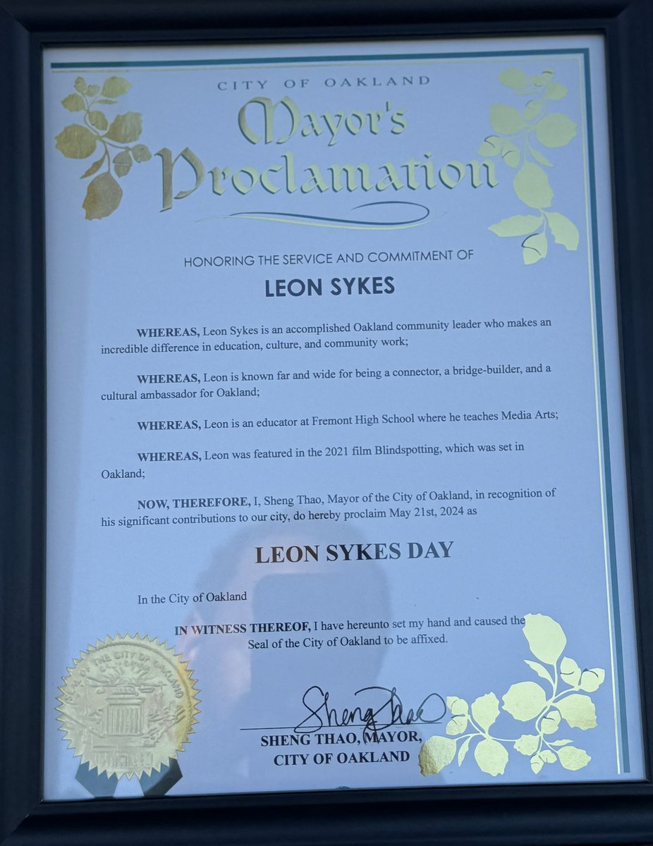 DNas's tweet photo. Just a reminder yall May 21st is Leon Sykes Day in Oakland! https://t.co/um1BGJX9lg