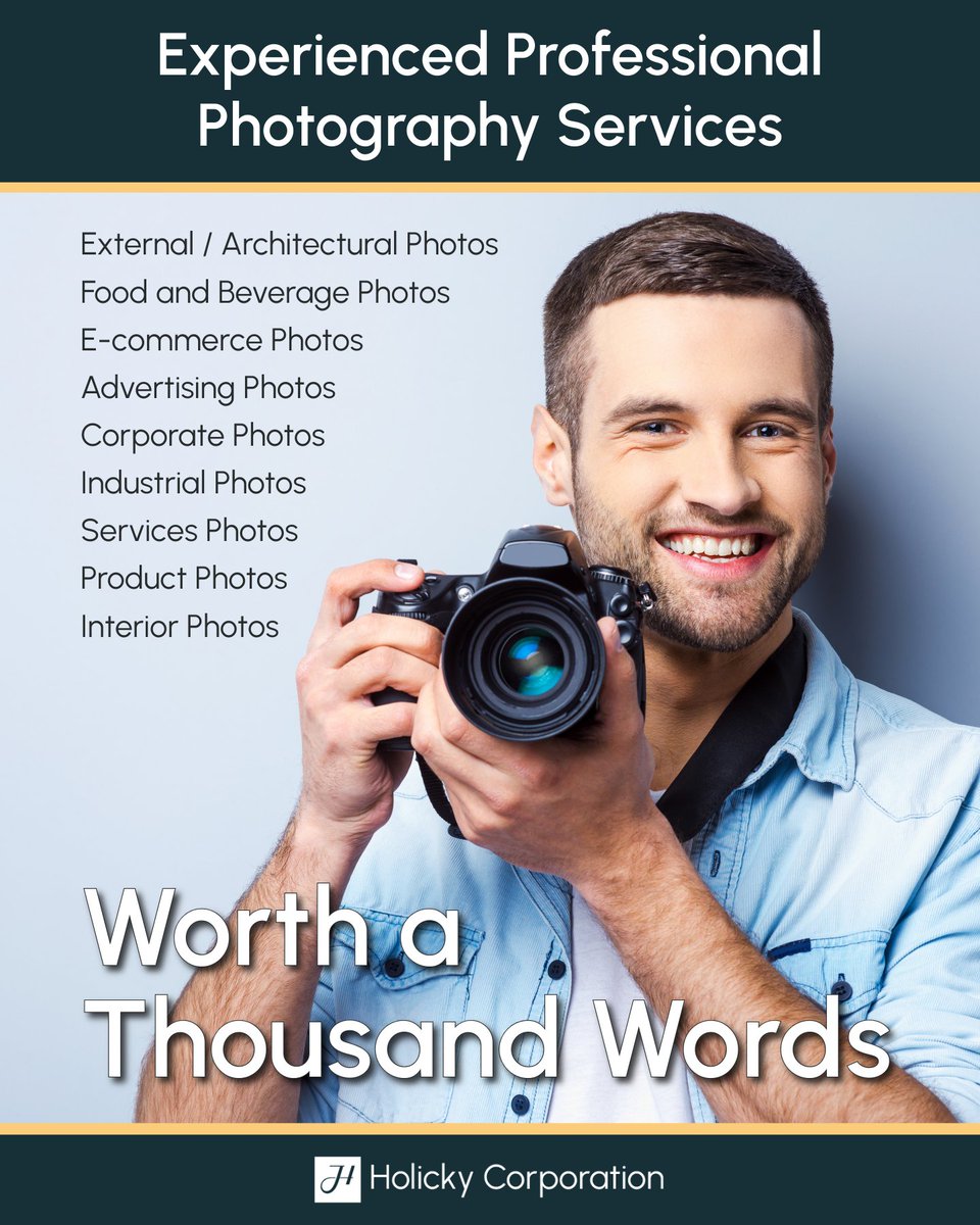 HolickyCorp's tweet photo. As a professional commercial photographer, we specialize in delivering high-quality digital images tailored for marketing and advertising needs.

#commercialphotography #productphotography #professionalphotographer https://t.co/Up1Nl63ZGP
