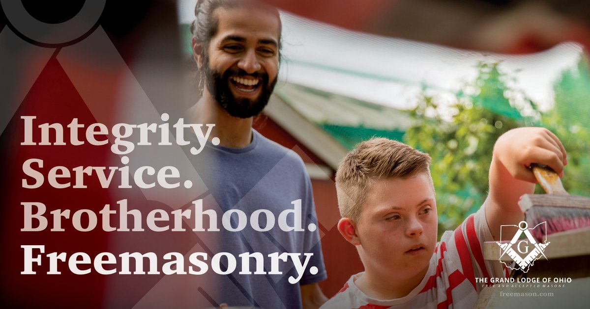We help good men realize their potential. We invite you to learn more about #OhioFreemasonry and be the change you want to see in the world. bit.ly/3Qk6CqA