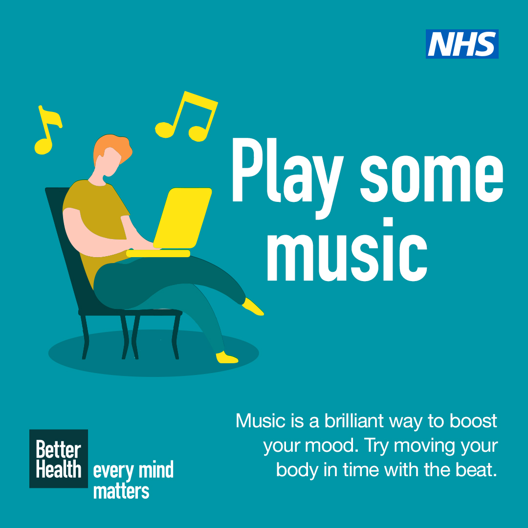 This #MentalHealthwarenessMonth, here are some top tips to help boost your mood. #EveryMindMatters