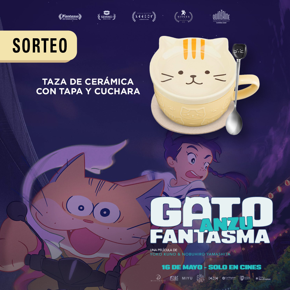 NextGame_es's tweet image. ¡Nuevo Sorteito!

La buena gente de Selecta Visión quiere sortear un pack de Anzu, Gato Fantasma que incluye una taza de cerámica con tapa y cuchara. Para participar, sencillito:

✅Seguir a @SelectaVision y a @NextGame_es 
✅Un RT

Tenéis hasta el domingo 25 para participar.