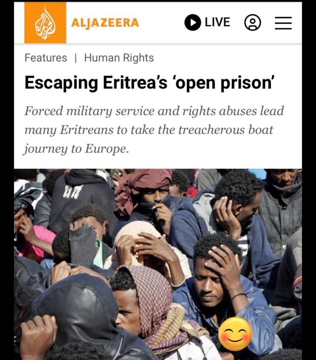 zeka50214's tweet photo. This is not our fate – this is a cry for freedom that cannot be silenced
A bloody appeal from the people of Eritrea to the world, the diaspora, and the youth

Pain. Suffering. Death. Oppression. Terror. These are not just words. They are the reality for millions of Eritreans every single day. Children robbed of their childhood and their future. Young men and women forced into endless military conscription, without hope, without freedom, without dignity. Families torn apart by secret prisons, never knowing what has happened to their loved ones. Thousands of refugees dying in the desert, in captivity, or drowning on their way to freedom.

This is not a fate we chose. It is the result of a regime that suffocates all hope, extinguishes lives, and crushes truth. A regime that has turned our country into a prison without walls, where fear and abuse of power are tools of control. But we refuse to let this injustice define us. We refuse to accept that oppression, torture, and death should be our legacy.

We demand freedom. We demand justice. We demand the world acts now!

To the UN and the international community:
How long will you stand silent while a regime violates fundamental human rights with complete impunity? How long will you ignore the cries of a people suffering under torture, arbitrary detention, and deadly escape attempts? Eritrea is not a closed chapter – it is an ongoing catastrophe.

We demand:

An independent, international investigation into war crimes, crimes against humanity, and systematic human rights violations in Eritrea.
Immediate, harsh sanctions against regime leaders, their closest allies, and companies profiting from oppression.
Protection and international support for Eritrean refugees and dissidents risking their lives to oppose dictatorship.
Unhindered access for the UN and human rights organizations to document the truth and support civilians.
Free access to the internet and independent communication for all Eritreans. The regime’s digital prison must end.
To the Eritrean diaspora:
We have the freedom to speak – but it is a responsibility, not a right to ignore. Our people’s pain is our pain. It is time we do more than just send money or stay silent. Our freedom is tied to the freedom of our brothers and sisters at home. Use your voice! Use your freedom! Organize, demand action, stand against injustice!

The dictatorship fears us because we can create change – together. Let us not give them back their power through silence.

To Eritrea’s youth – at home and in exile:
You are the force that can break the chains that have held us captive for decades. The regime has tried to crush your hope, silence your dreams, and steal your future. But the spark of resistance lives within you.

Do not let fear silence your voice. Use knowledge, technology, unity, and courage to build a new Eritrea. You are not alone – we stand together, in the country and in the diaspora. Our time is now. We refuse to be a forgotten generation, a lost future.

Freedom is not a privilege – it is a right.
We deserve more than pain. We deserve life. We deserve an Eritrea with a constitution that protects us. An Eritrea with justice, running water, education, healthcare, and work worthy of human beings. An Eritrea where we can speak, dream, and live without fear.

This is not just a fight for Eritrea – it is a fight for human dignity, hope, and the future. Our voice cannot be ignored. Our fight cannot be stopped.

“Freedom is not a gift we receive – it is a fight we must win. And we will win, because our will is stronger than their oppression.”

Let us stand together, unshakable and strong, until freedom rules over fear. Until Eritrea becomes again a home for hope and dignity.

Silence is betrayal. Courage is our strength. The fight is our path. Freedom is our right.

#RegimeChangeInEritrea #BlueRevolution #EritreanYouthForChange @UN

#TransnationalRepression
#EritreanJusticeSeekers 
#NoMorePFDJPropaganda 
#NoMorePFDJTerror