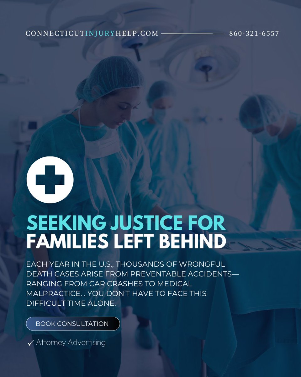 bettercallpaul4's tweet photo. A Misstep in Care Can Change Everything—We’re Here to Make It Right.

Medical malpractice can rob you of your health, independence, and peace of mind. At Connecticut Injury Help, we stand with victims to recover what was lost and push for safer care for all. https://t.co/Fwtd9hzq7x
