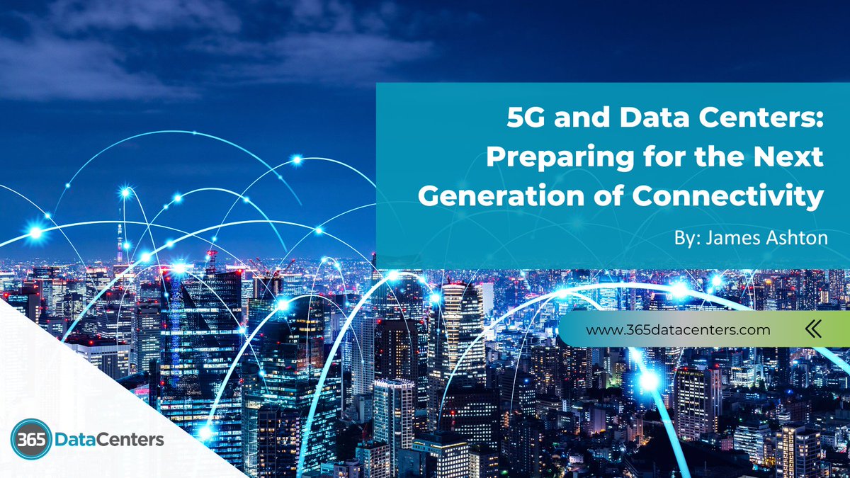 In the latest blog from Vice President Network of Operations at #365DataCenters James Ashton, discover how #5G is impacting the #datacenter landscape and how we’re preparing our customers for what’s next. Read the blog: 365datacenters.com/5g-and-data-ce… #colocation #network
