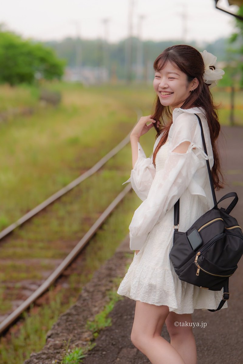 ViperZero_jp's tweet photo. ローカル線の列車を待つ合間
列車は全然来ない

model:@ngyuito0121 

#小湊鉄道
#ポートレート #写真好きな人と繋がりたい #ファインダー越しの私の世界 #キリトリセカイ #東京カメラ部 #被写体 #撮影 #photography https://t.co/800x2XPq15