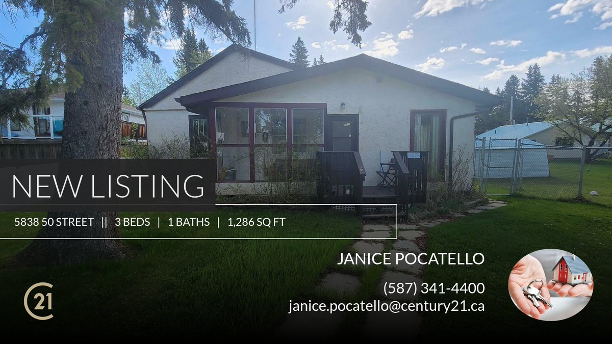 JanicePocatello's tweet photo. 📍 New Listing 📍 Take a look at this fantastic new property that just hit the market located at 5838 50 Street in Rural Wetaskiwin County. Reach out here or at (587) 341-4400 for more information https://t.co/S9EjwKNpth https://t.co/F5XqDTHYaj
