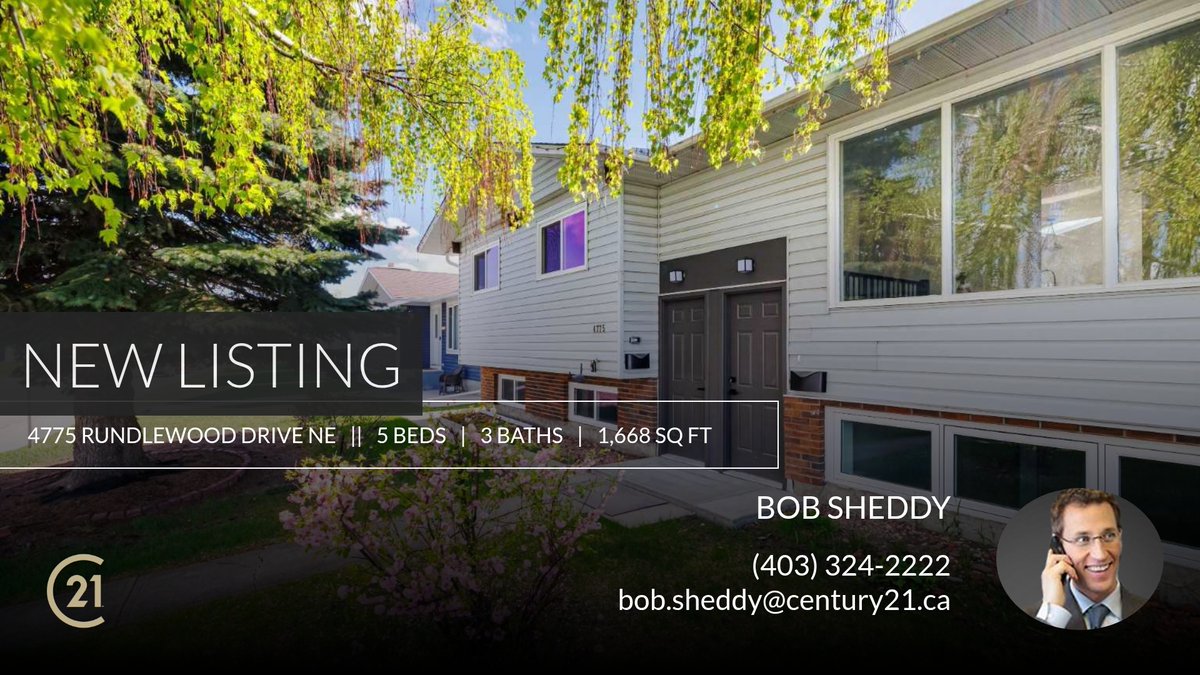 📍 New Listing 📍 Take a look at this fantastic new property that just hit the market located at 4775 Rundlewood Drive Ne in Calgary. Reach out here or at (403) 324-2222 for more information homeforsale.at/4775_RUNDLEWOO…