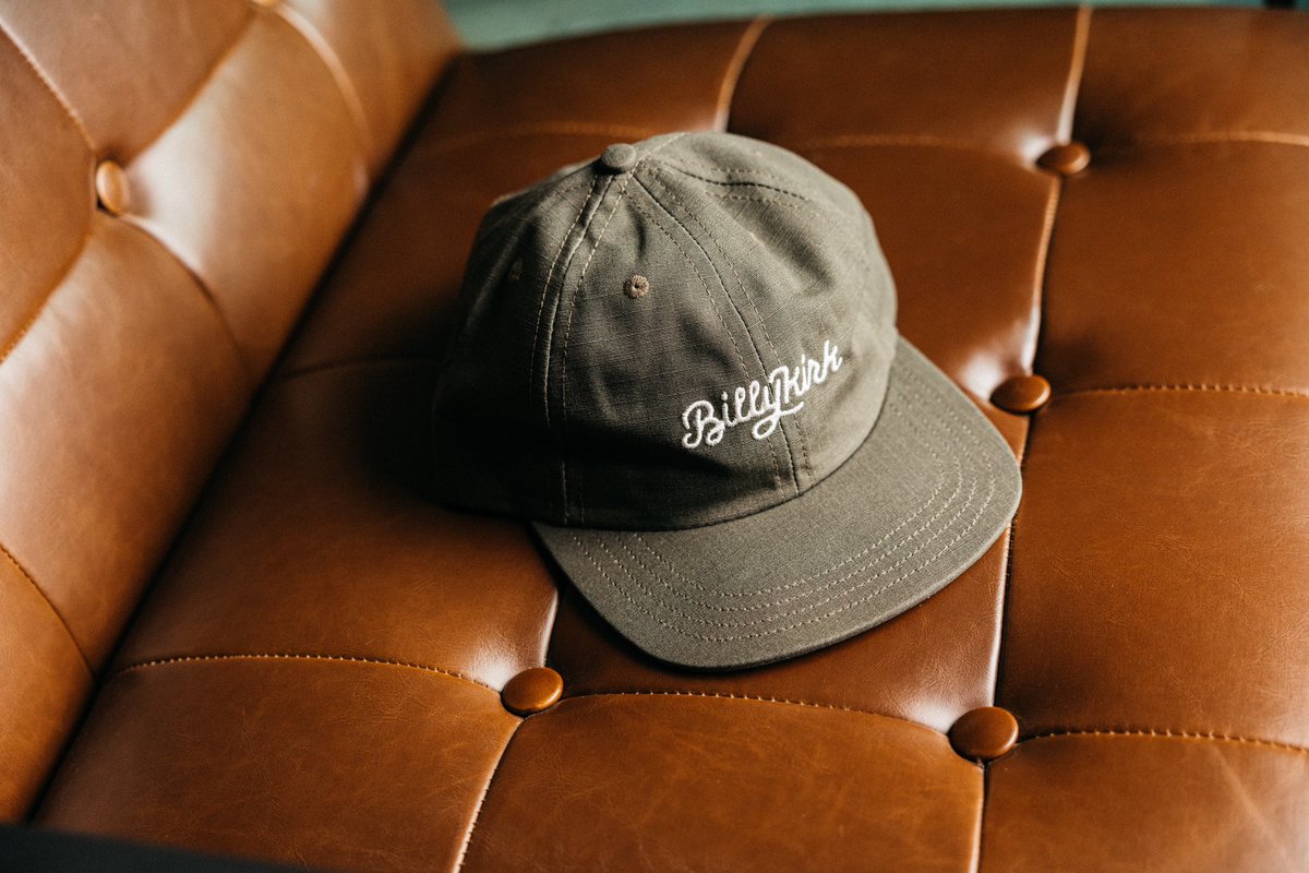New cap! Made from U.S.-sourced military-grade ripstop material—durable, breathable, and lightweight. It also features an embroidered Billykirk logo, a fully adjustable leather back strap, and, of course, it’s proudly made in America.

billykirk.com/collections/ca…