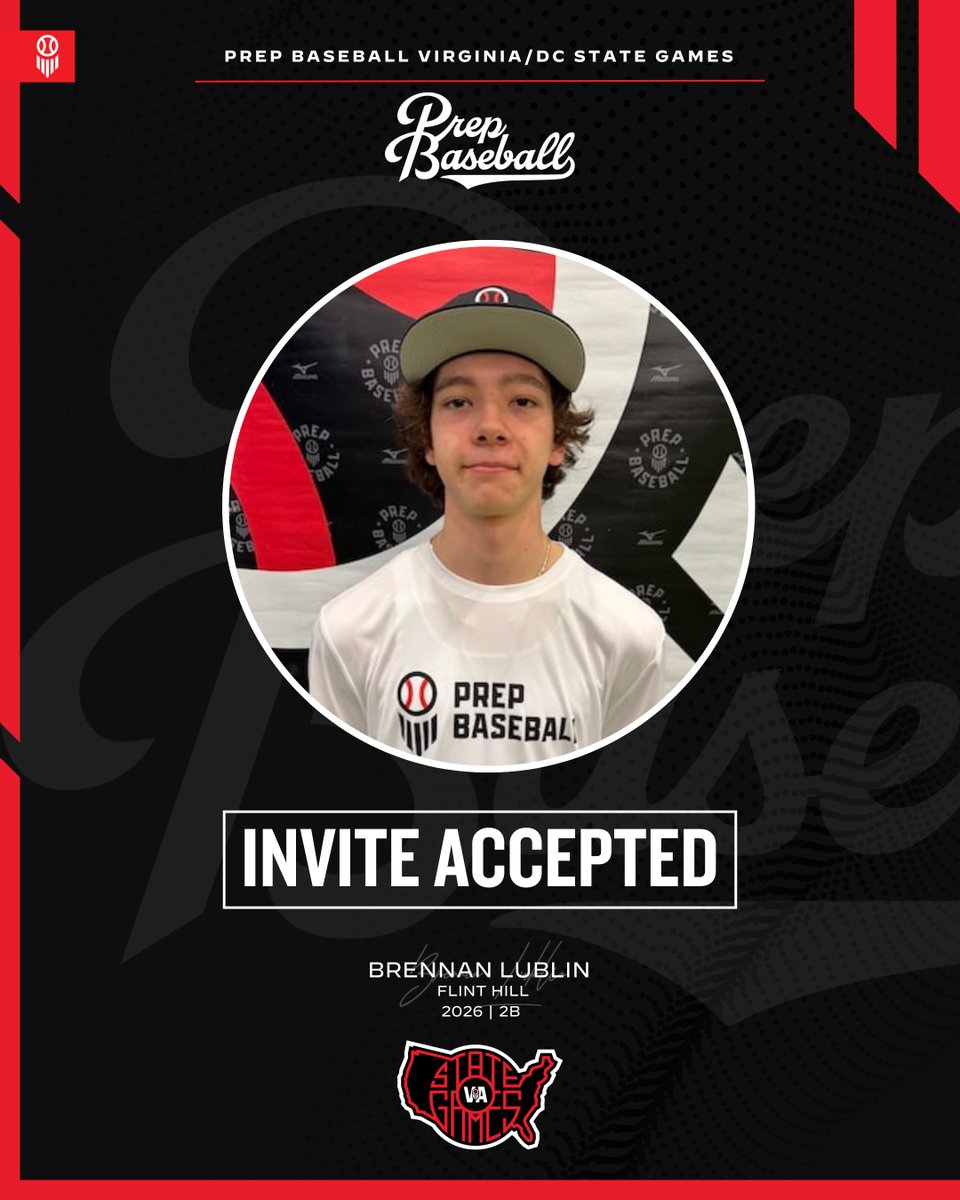 PrepBaseballVA's tweet photo. ♦️ VA/DC Summer State Games ♦️

Request your invite for State Games today!

👤 Brennan Lublin
🎓 2026
🏫 Flint Hill 
⚾ 2B/SS

Request Invite ➡️ https://t.co/qH9mC9e9Iv

Full Profile ➡️ https://t.co/ViSZOX4cRz

*Please note event date change to 6/17-6/18* https://t.co/lShkwIdXbO