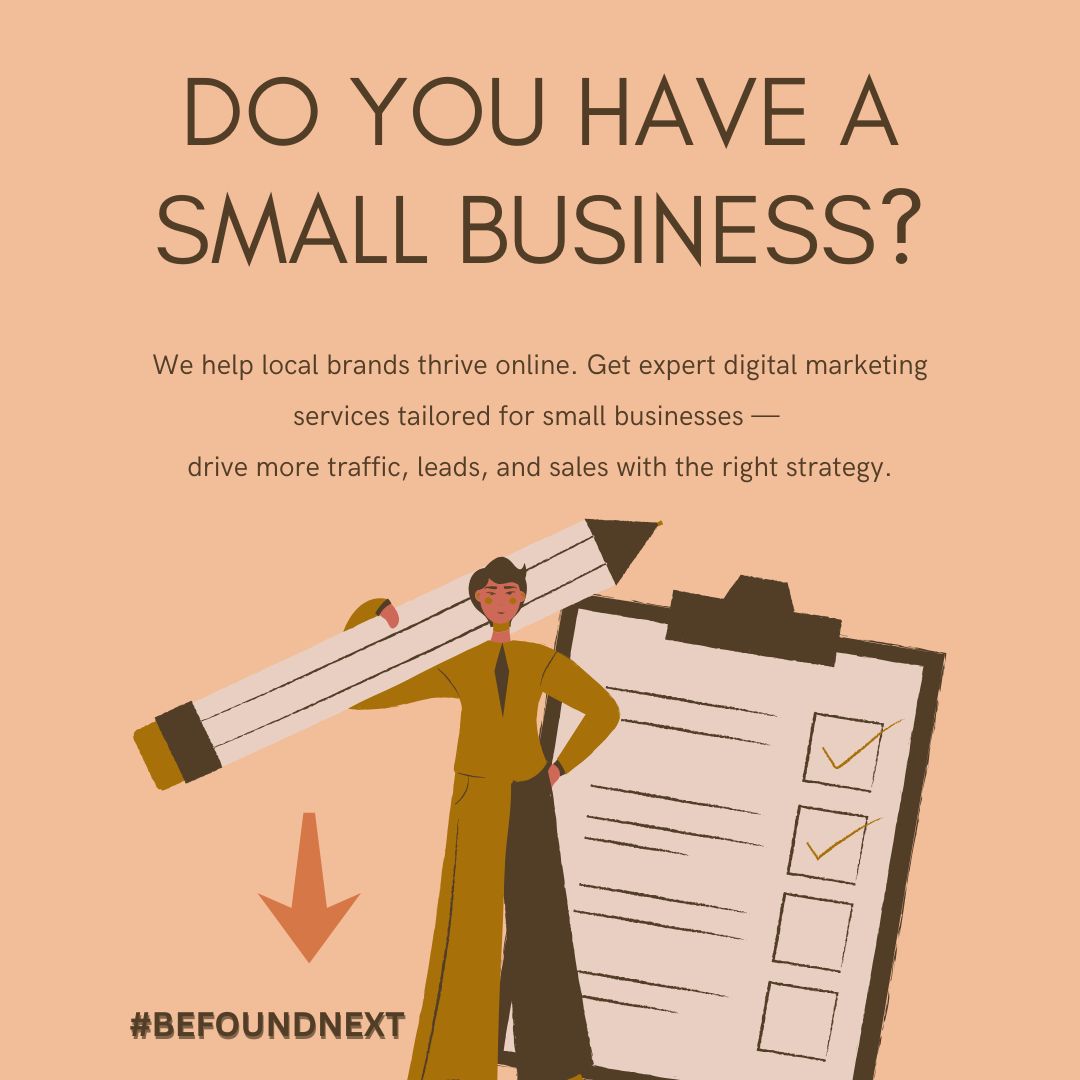 befoundnext's tweet photo. 🙋‍♀️Own a Small Business? 
Unlock New Opportunities with Us! 🌟 Boost your brand's presence and #growth. Contact us today #BeFoundNext to explore tailored strategies for #success.

#smallbusiness #digitalmarketing #branding #brandawareness #marketingagency #marketingdigital https://t.co/2I7Jg42yKI