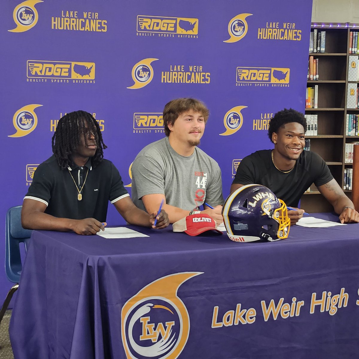 lwhurricanes's tweet image. So proud of @JacksonQuick22 @lillos2hot @RecheShields2 for signing and making the commitment to play at the next level! @UOlivetfootball @GyreneFootball @MMA_Football @SSAAFootball @OcalaPreps @OcalaStarBanner @FlaHSFootball @CenFLAPreps @PrepRedzoneFL @LWHS_Canes @Coach_Rob173