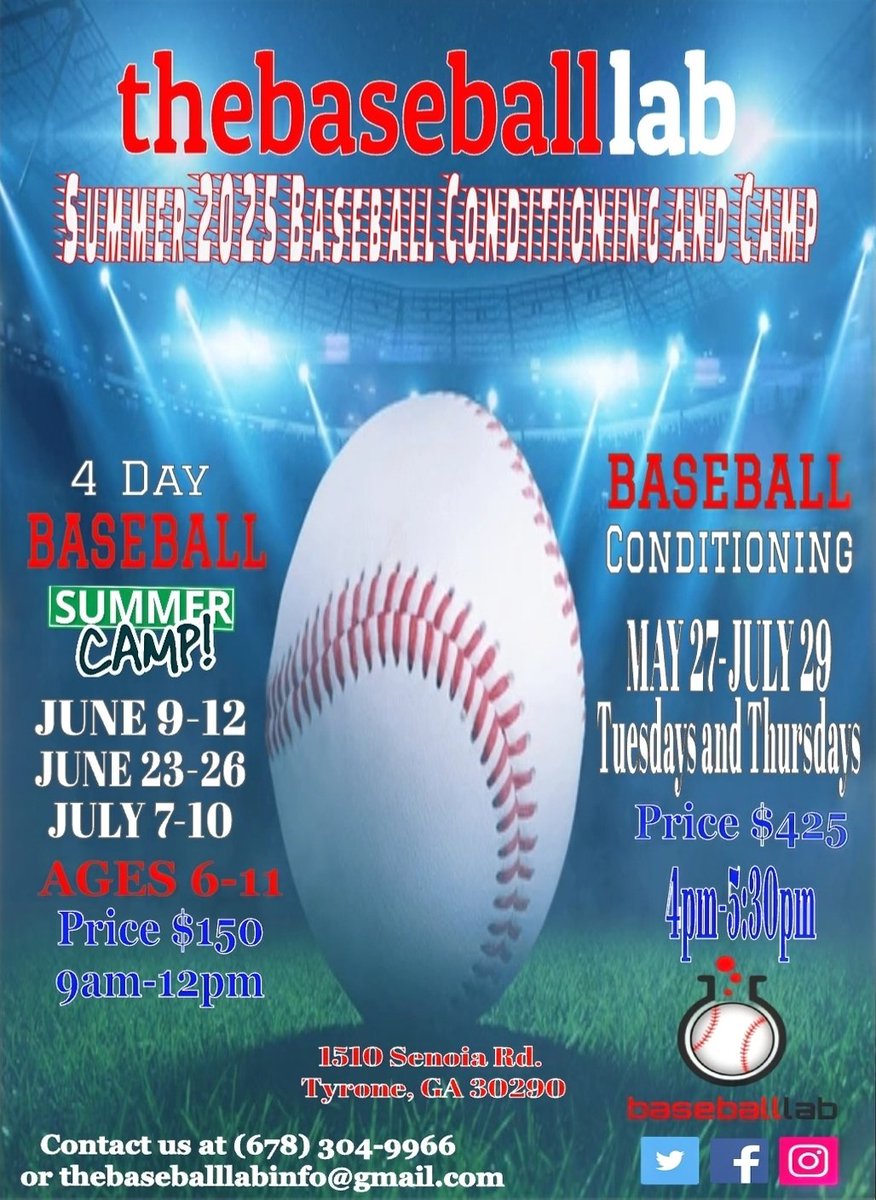the_baseballLab's tweet photo. Time to register for summer camps https://t.co/QSFzVTbJUV