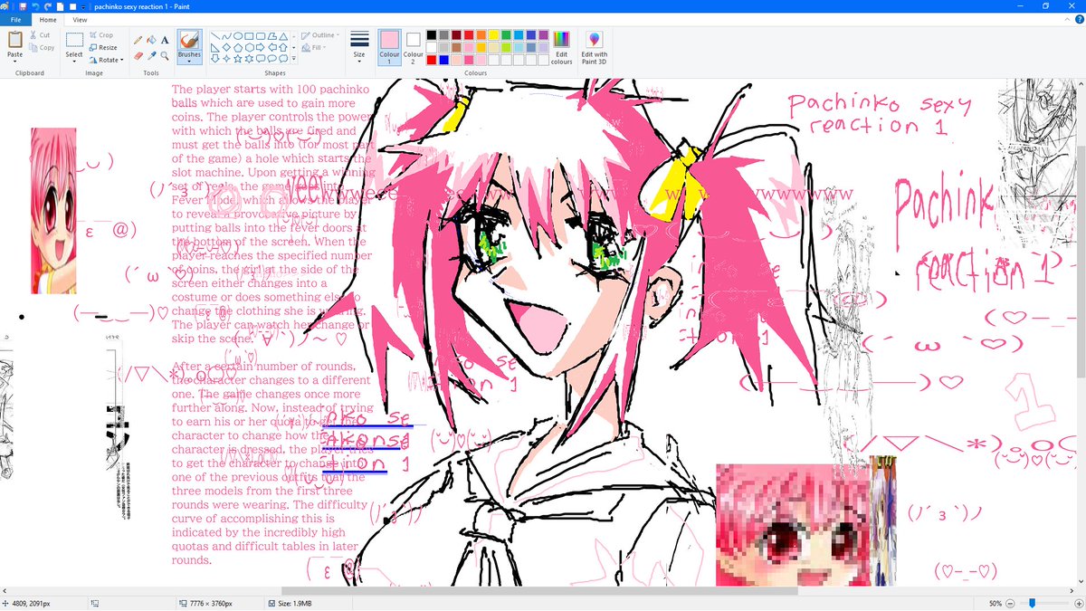 GETIT2GETHR1999's tweet photo. my  pachinko sexy reaction 1 fan art https://t.co/YAsyGpU8Yz