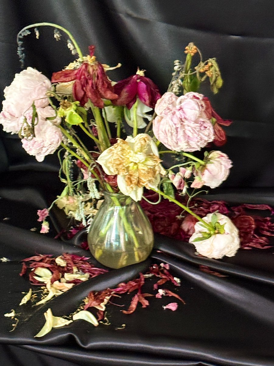 꽃은 시들어도 꽃이며,