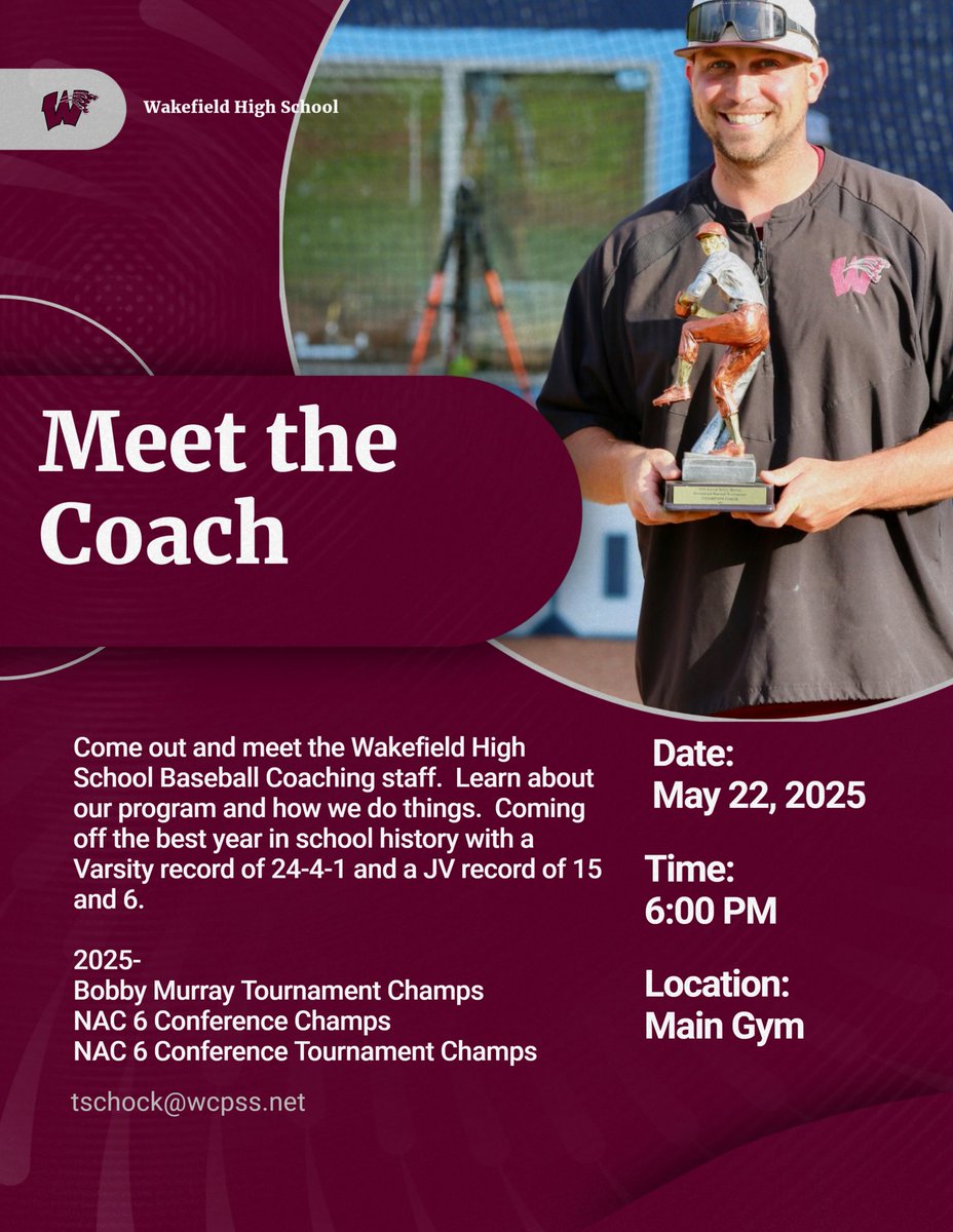 WakefieldBaseball tweet media