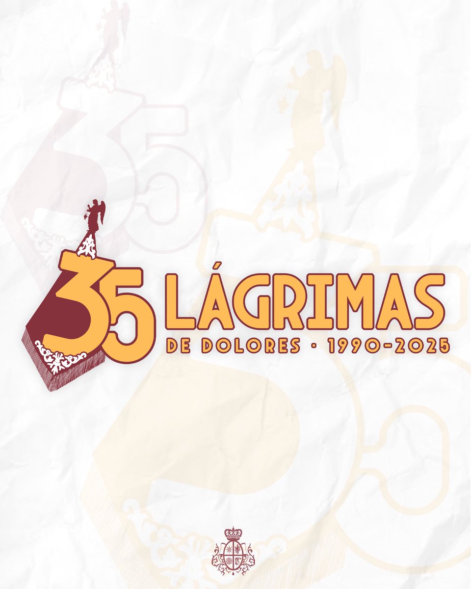 ʟᴏɢᴏ 𝟥𝟧 ᴀɴɪᴠᴇʀꜱᴀʀɪᴏ

Os presentamos el logo que dará imagen a nuestro 35 aniversario y formará parte de nosotros hasta la finalización de la Semana Santa de 2026.

🗣️ Su autor, Pablo Moreno, nos describe el logo principal del 35 aniversario como un isologo que tiene de