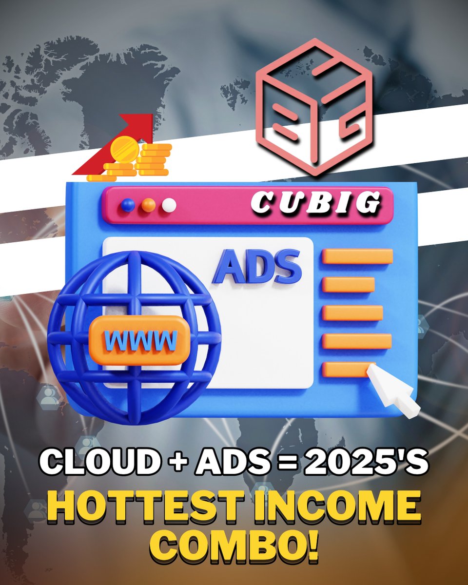 Cubig01's tweet photo. With CUBIG's $10/month, you earn from 5 ads daily and referral income. Residual and powerful.
#NetworkMarketing #MLMIndia #MLMQuotes #SuccessMindset #DigitalBusiness #LeadershipGrowth #EntrepreneurGoals #DailyMotivation #ThinkBigEarnBig #ViralReels #BusinessReels #MLMReels https://t.co/gm7pUU6cjM