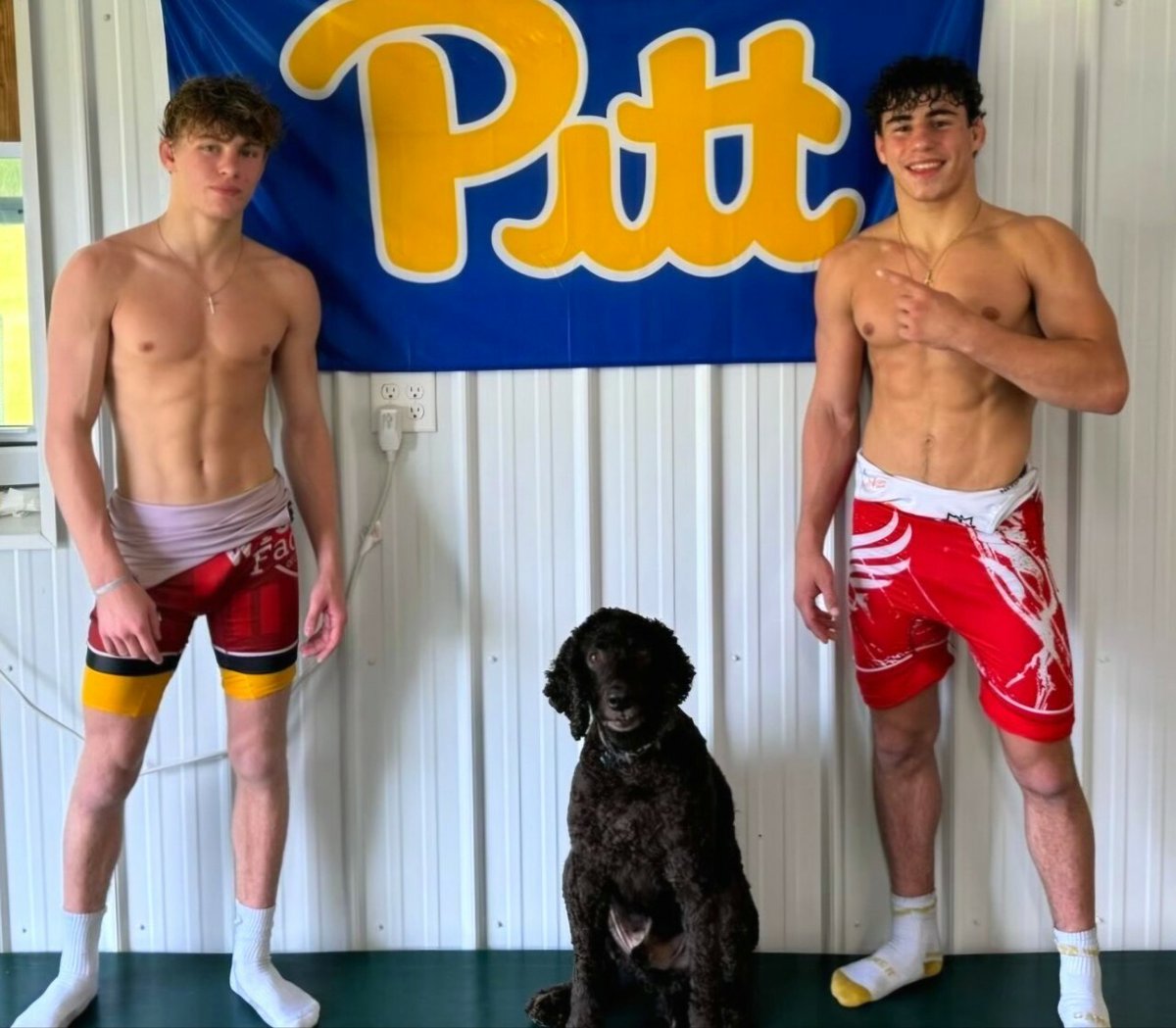 sportsgearfet's tweet image. #jockbros #wrestlers #shirtlessjocks