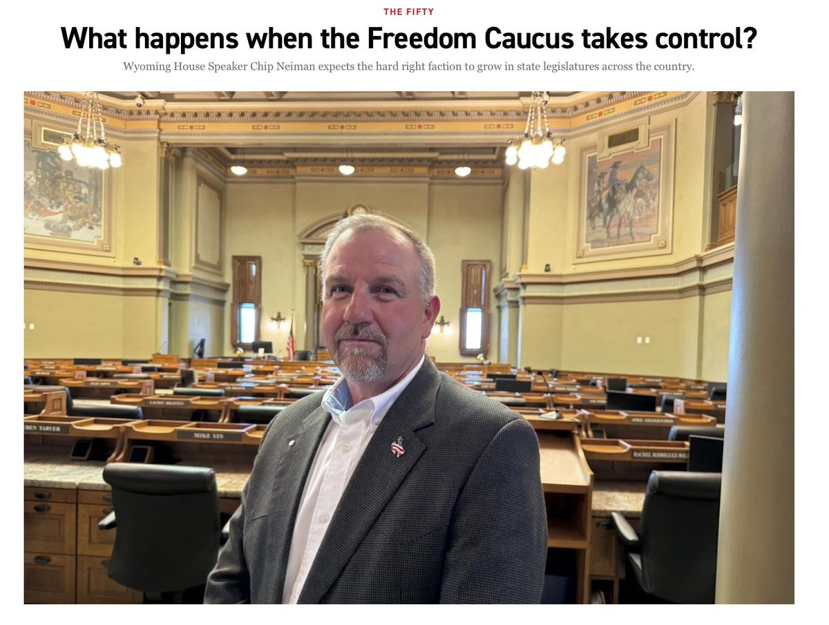 Wyoming Freedom Caucus tweet media