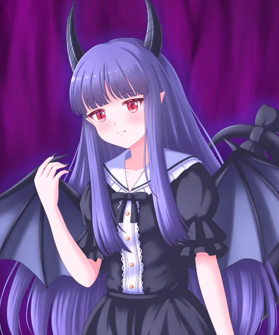 #ツノの生えたアイドルの図鑑自分が描きました。フォローお待ちしてます 
