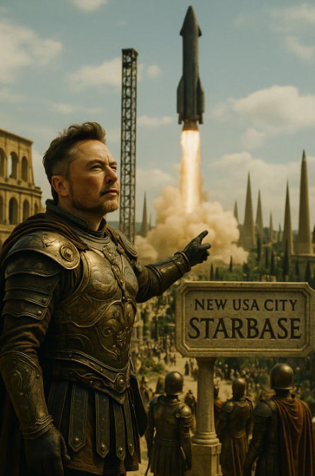 The Official $Starbase. 

CA-2MVy9drHqSBinPoSyUrUVS19m5u8Cjj3mZcnpYshpump

Elon broadcasting from $starbase today. 

Trump visiting $starbase soon.  

10m incoming.