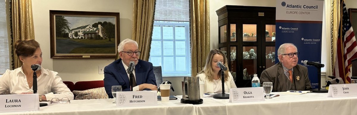 Transatlantic Leadership Network (@tln_dc) on Twitter photo "Energy Diversification: Obstacles and Opportunities" panel w/ <a href="/OlgaKhakova/">Olga Khakova</a> <a href="/AtlanticCouncil/">Atlantic Council</a>, Fred Hutchison <a href="/LNGALLIES/">LNG Allies</a>, Laura Lochman Acting Ass. Sec <a href="/EnergyAtState/">EnergyAtState</a>, John Craig TLN's Senior Fellow at the <a href="/ACEurope/">Atlantic Council Europe Center</a> & <a href="/TLN_DC/">Transatlantic Leadership Network</a> annual Southeast Europe Transatlantic Economic Forum "Energy Diversification: Obstacles and Opportunities" panel w/ <a href="/OlgaKhakova/">Olga Khakova</a> <a href="/AtlanticCouncil/">Atlantic Council</a>, Fred Hutchison <a href="/LNGALLIES/">LNG Allies</a>, Laura Lochman Acting Ass. Sec <a href="/EnergyAtState/">EnergyAtState</a>, John Craig TLN's Senior Fellow at the <a href="/ACEurope/">Atlantic Council Europe Center</a> & <a href="/TLN_DC/">Transatlantic Leadership Network</a> annual Southeast Europe Transatlantic Economic Forum