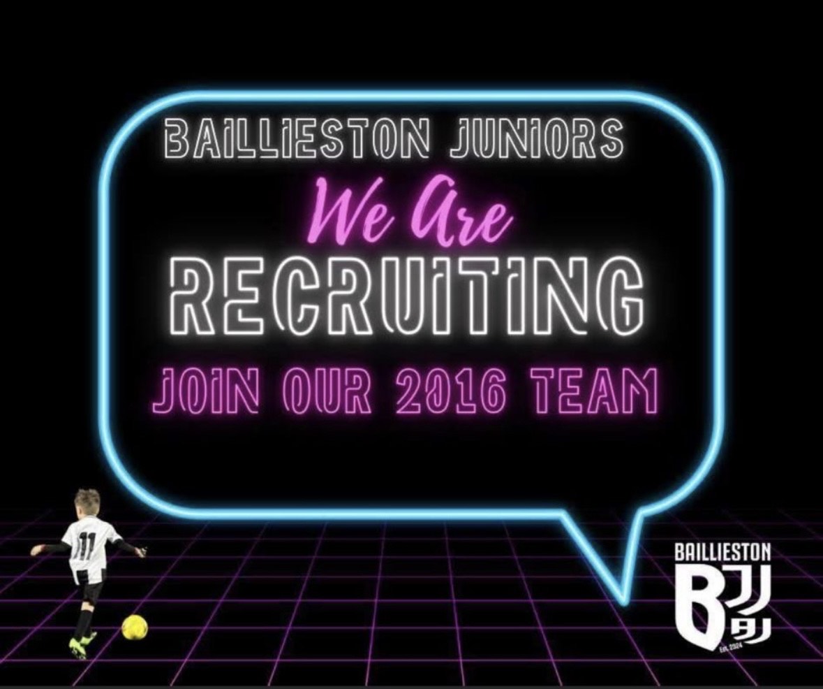 ASGBannerman's tweet image. Local Football club ⚽️
looking to recruit players
( Girls , Boys ) born in 2016 ⬇️
@CaledoniaPri
@CarmylePS @Garrowhillps @mvpglasgow @sandaigprimary @SwintonPrimary
Could you please repost and share with pupils' parents/guardians?
Thanks