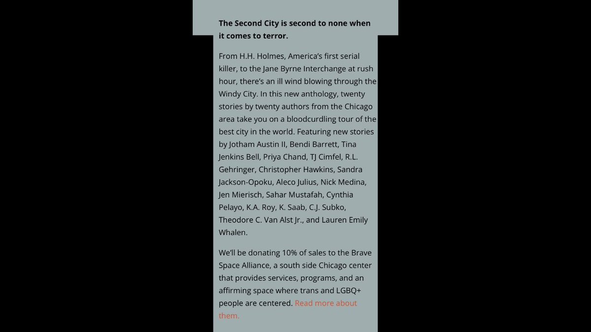 MedinaNick's tweet image. I wrote a Windy City story for this Windy City book. Check it out (you can preorder too)!
Coming 8.12.25 from @frombeyondpress.
frombeyondpress.com/product/red-li…
#bookstagram #newbook #shortstory #chicago #horror #horrorbooks #horrorbookstagram #windycity #redline #booktwt #BookTwitter
