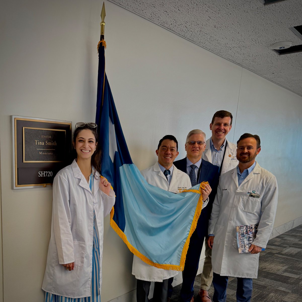 DanielMaMD's tweet image. The MN delegation for @ASTRO_org Advocacy Day joined with diverse rad oncs from multiple states to champion NIH/NCI funding, prior auth reform, and support for ROCR. Hopeful and optimistic that we can preserve cancer research and #radonc for future generations. #ASTROAdvocacy
