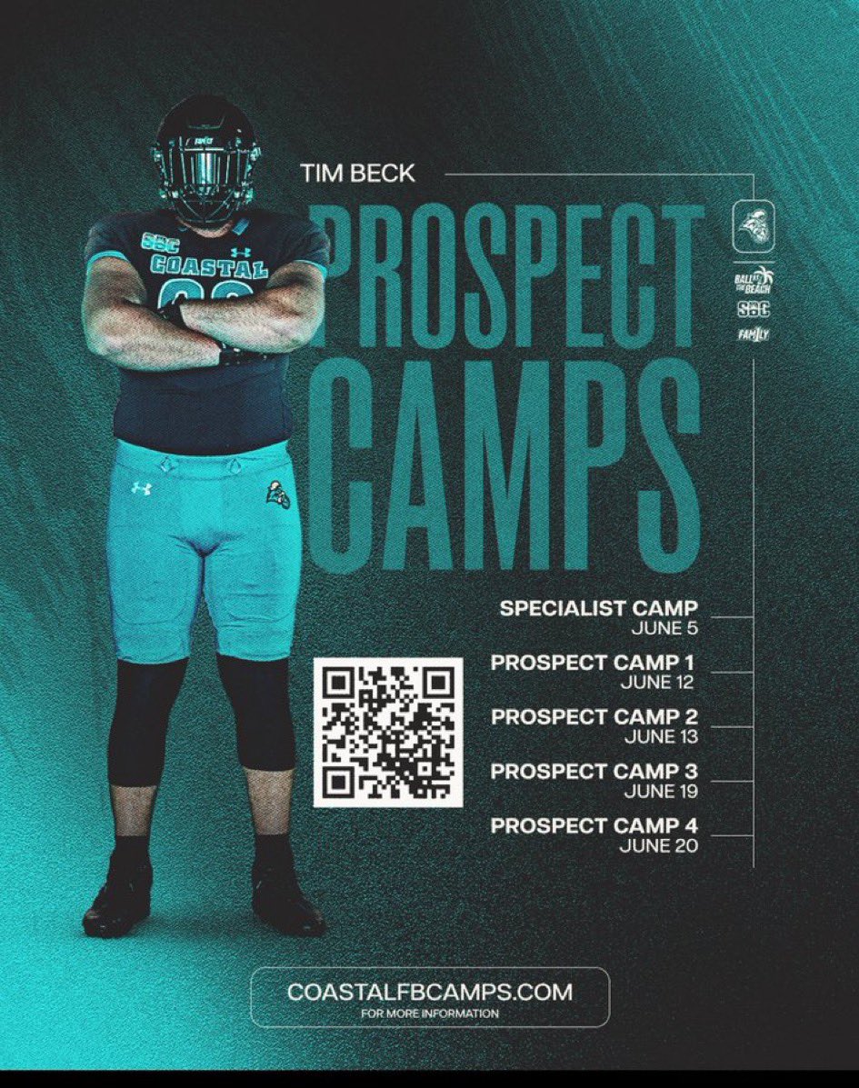 Chase Truesdell 4⭐️ (@chasebiggz55) on Twitter photo Thank you <a href="/coachclayisbell/">Clay Isbell</a> for the invite to camp!!
<a href="/LMRamsFootball/">Lake Mary Football</a> <a href="/KohlsSnapping/">Kohl's Snapping Camps</a> <a href="/CoastalFootball/">Coastal Football</a> Thank you <a href="/coachclayisbell/">Clay Isbell</a> for the invite to camp!!
<a href="/LMRamsFootball/">Lake Mary Football</a> <a href="/KohlsSnapping/">Kohl's Snapping Camps</a> <a href="/CoastalFootball/">Coastal Football</a>